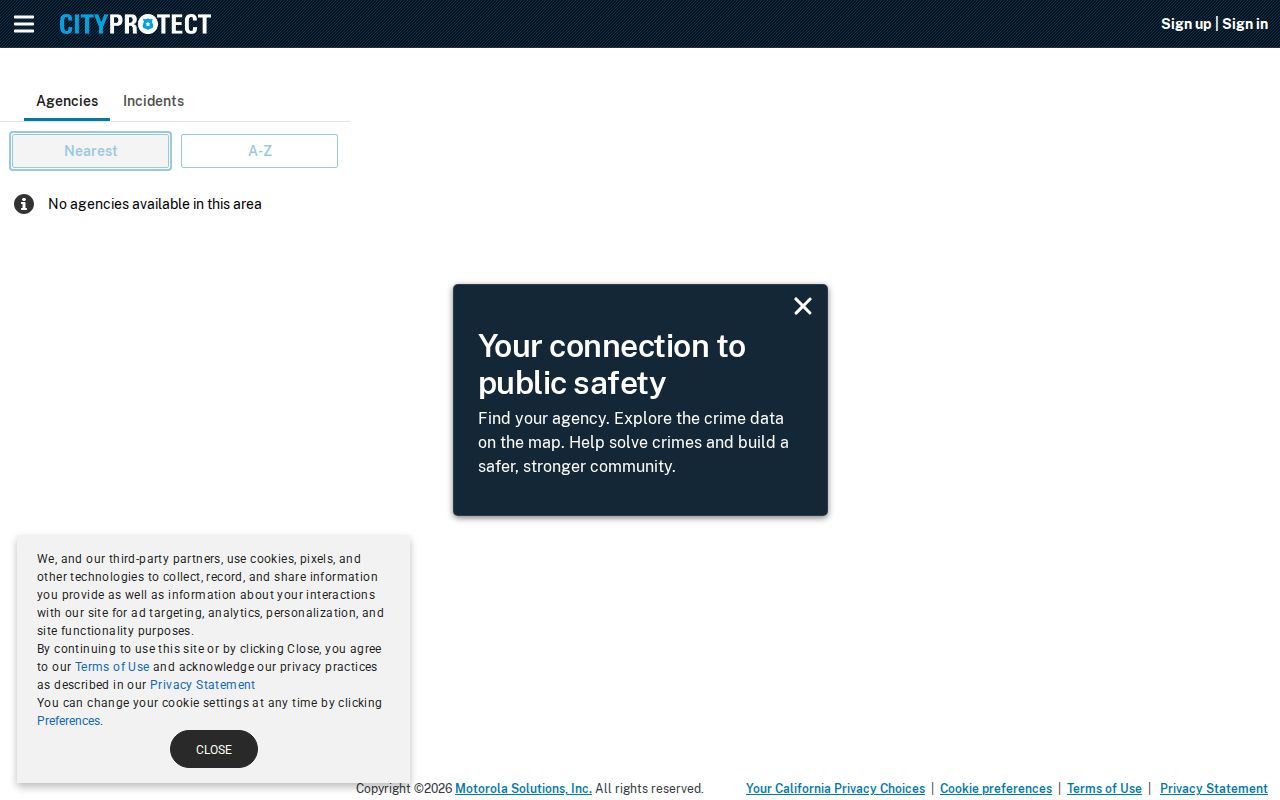 CityProtect anonymous tip interface linked by Black Hawk County Sheriff